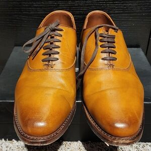 Allen Edmonds Tan Leather Oxfords
